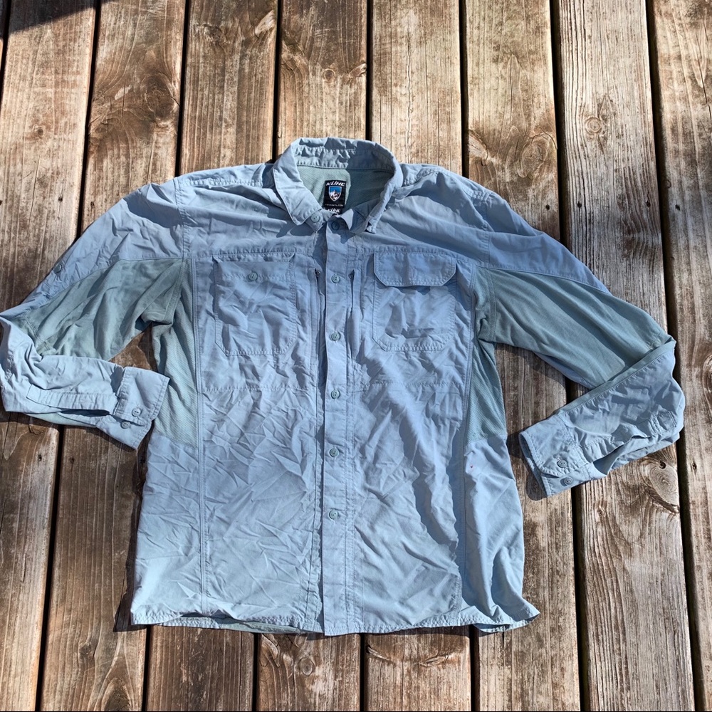 **2/$20** Kuhl outdoors button down shirt | Size L